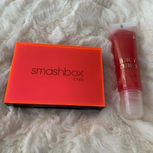 Bundle of Lancôme juicy tube and smash box eyeshadow 6 colors 3.0 g
